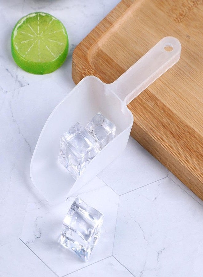 Mozff Plastic Ice Scoop, Freezer Scooper Handle, Multi Purpose Utensil for Ice Maker Pet Beach Sand Tools - Image 1